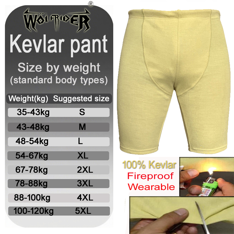 Motorcycle Gear Essentials - Motorcycle Shorts Kevlar Pants Aramid Fiber