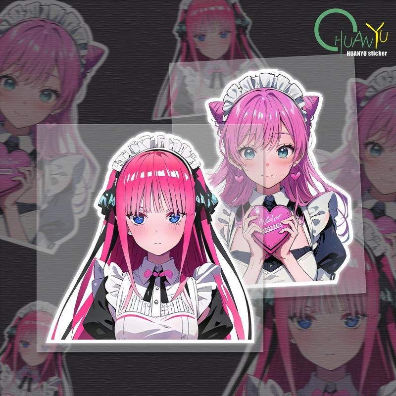 Motorcycle Gear Outlet - JDM Cute Girl Anime Car Sticker