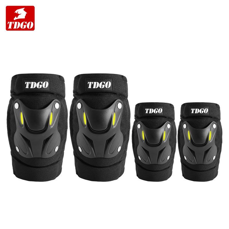 Motorcycle Gear Bundle - Winter Motorcycle Kneepad Fluorescence Moto Elbow