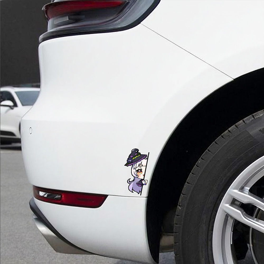 Motorcycle Gear Outlet - Hololive Murasaki Shion Car Sticker Waterproof