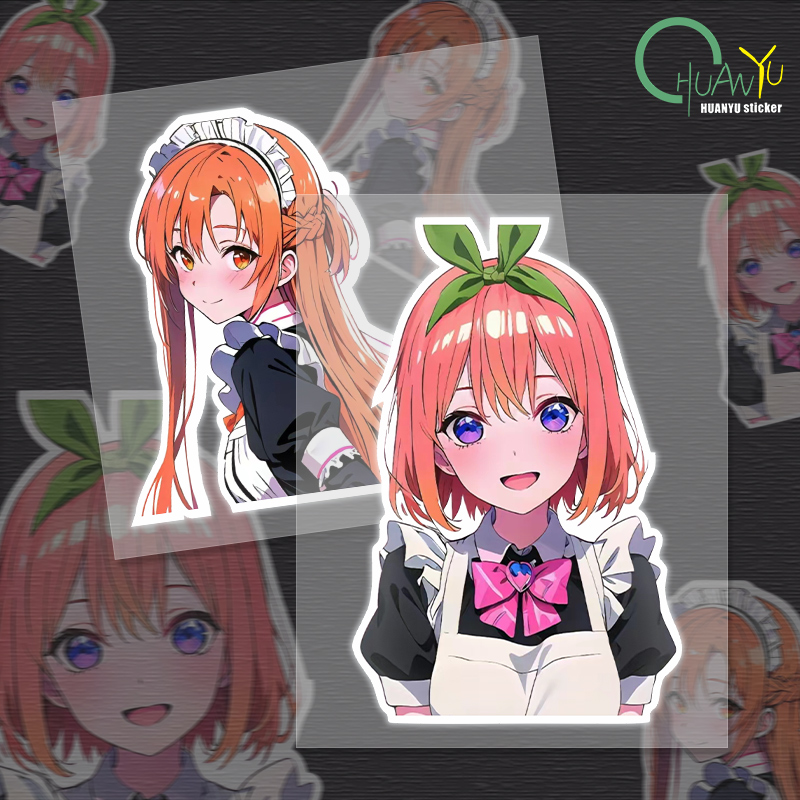 Motorcycle Gear Outlet - JDM Cute Girl Anime Car Sticker