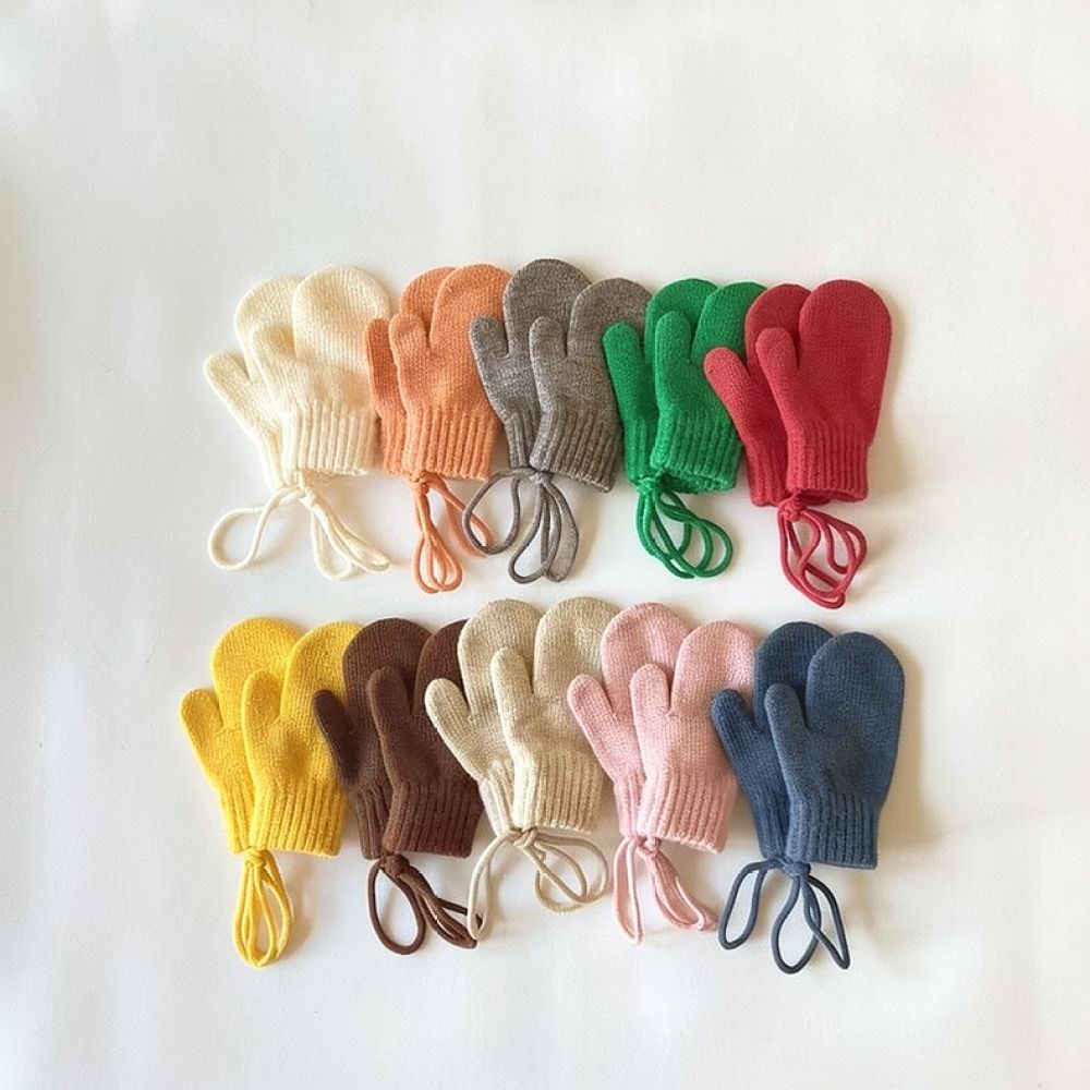 Warm Kids Mittens With Hanging - Motorcycle Gear Essentials 评论和价格
