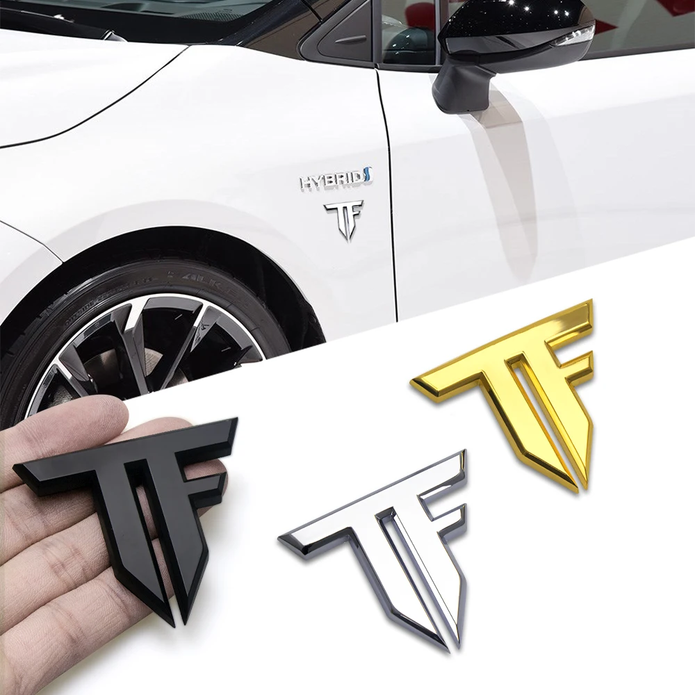 1pc 3D Metal TF Emblem Badge C - Motorcycle Gear Outlet 评论和价格