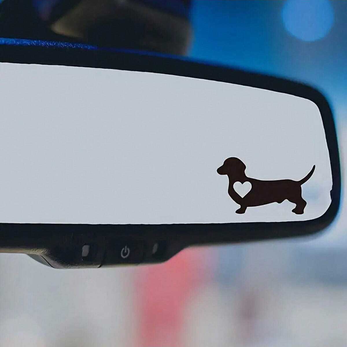1 Pack Shape Dachshund Car Sti - Motorcycle Gear For Dogs 评论和价格