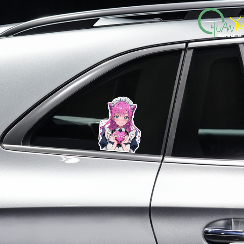 JDM Cute Girl Anime Car Sticke - Motorcycle Gear Outlet 评论和价格