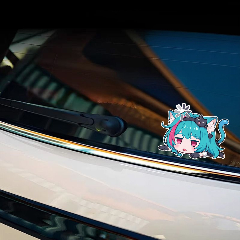 Anime Girl Car Stickers Nevern - Motorcycle Gear Bundle 评论和价格