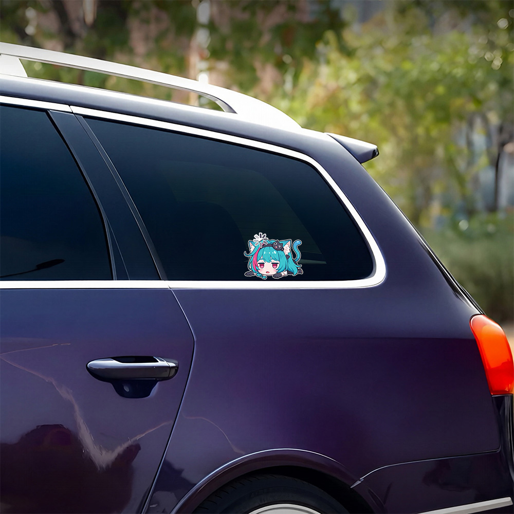 Anime Girl Car Stickers Nevern - Motorcycle Gear Bundle 评论和价格