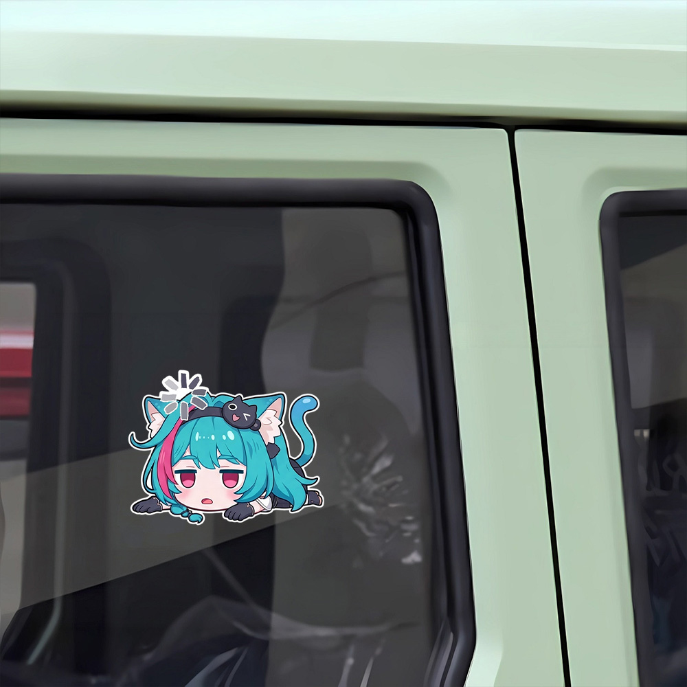 Anime Girl Car Stickers Nevern - Motorcycle Gear Bundle 评论和价格