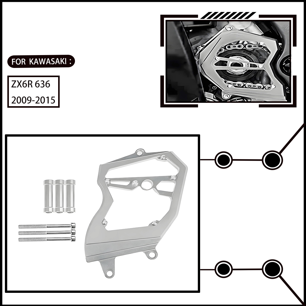 Suitable for Kawasaki ZX-6R 63 - Motorcycle Gear Essentials 评论和价格