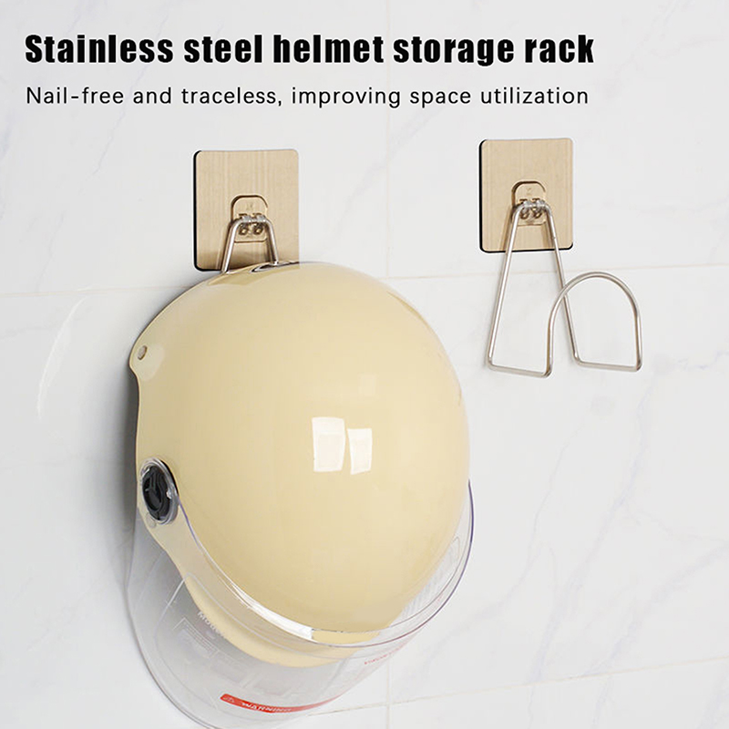 Wall Mount Motorcycle Helmet R - Motorcycle Gear Hanger 评论和价格