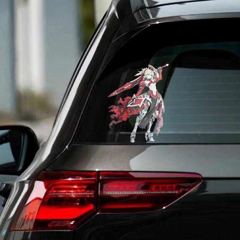 Fate Mordred Car Stickers Anim - Motorcycle Gear Outlet 评论和价格