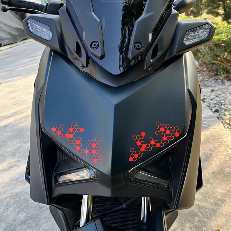 Honeycomb Gear Motorcycle Stic - Motorcycle Gear Logo 评论和价格