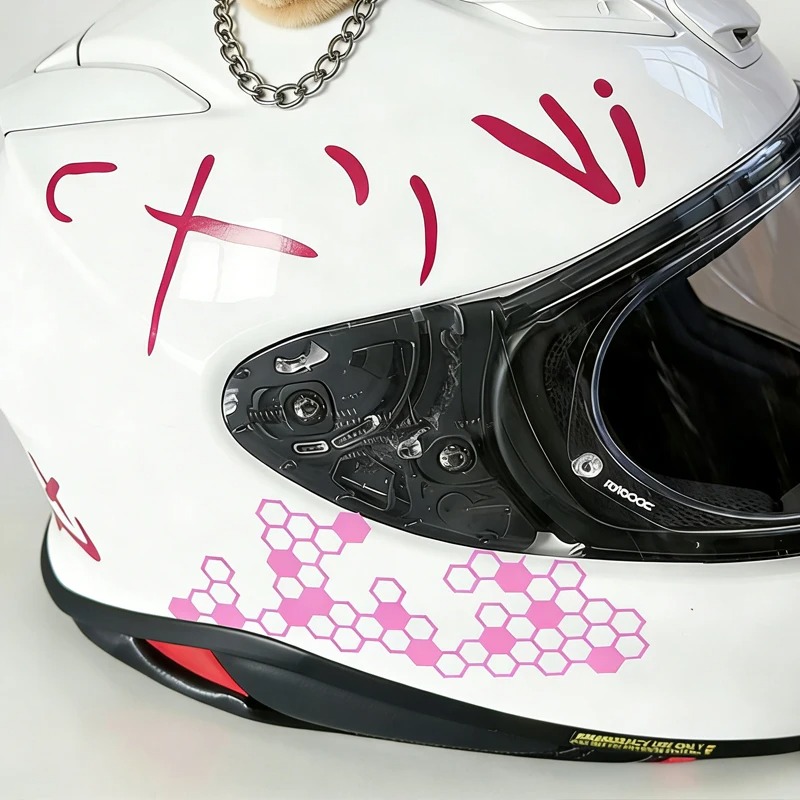 Honeycomb Gear Motorcycle Stic - Motorcycle Gear Logo 评论和价格