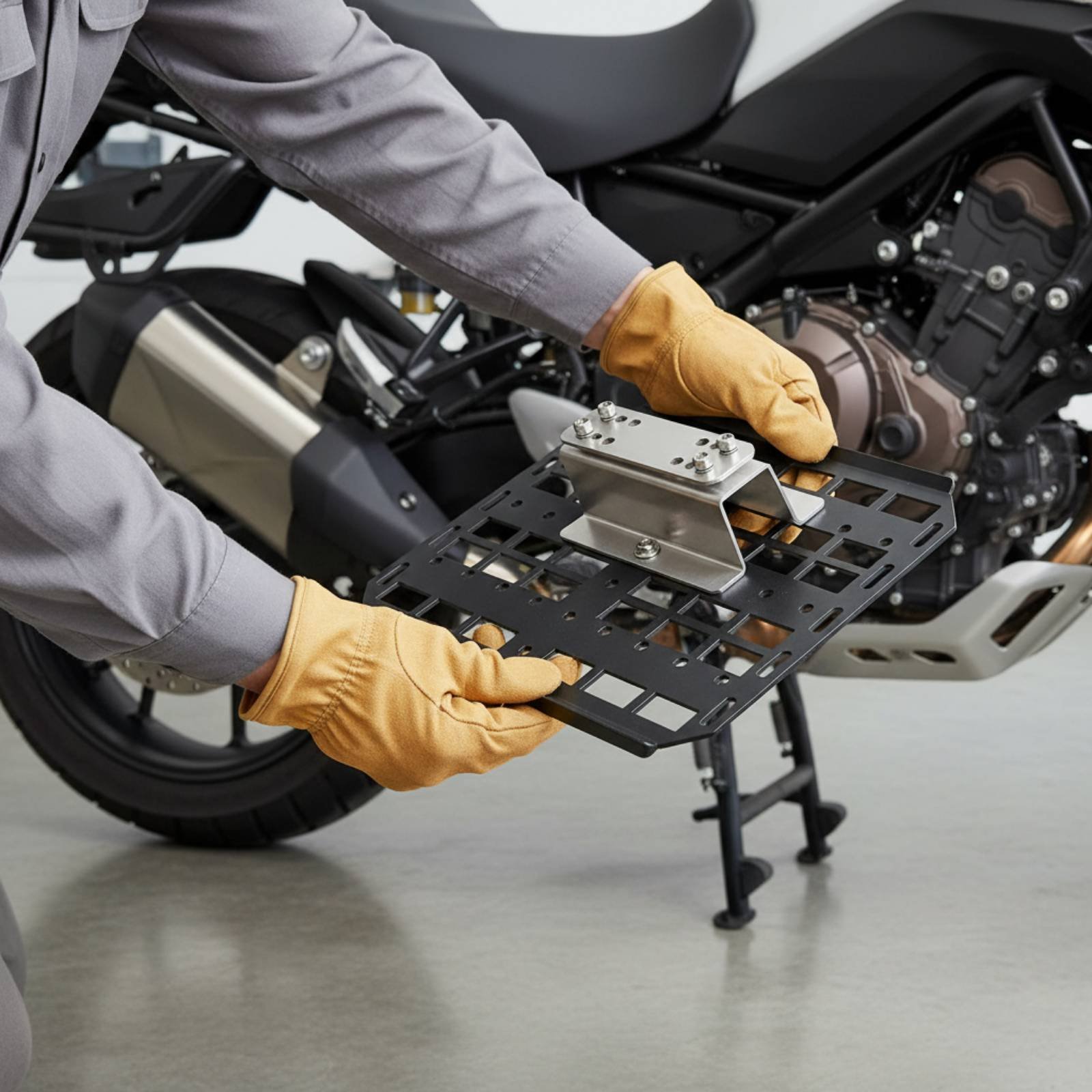 Motorcycle Side Box Hanger Sty - Motorcycle Gear Hanger 评论和价格