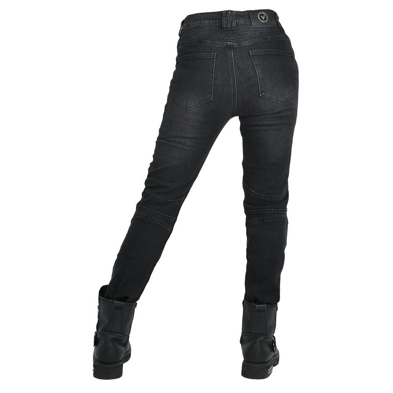 Women Jeans Embroidery Motorcy - Motorcycle Gear Testing 评论和价格
