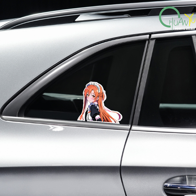 JDM Cute Girl Anime Car Sticke - Motorcycle Gear Outlet 评论和价格